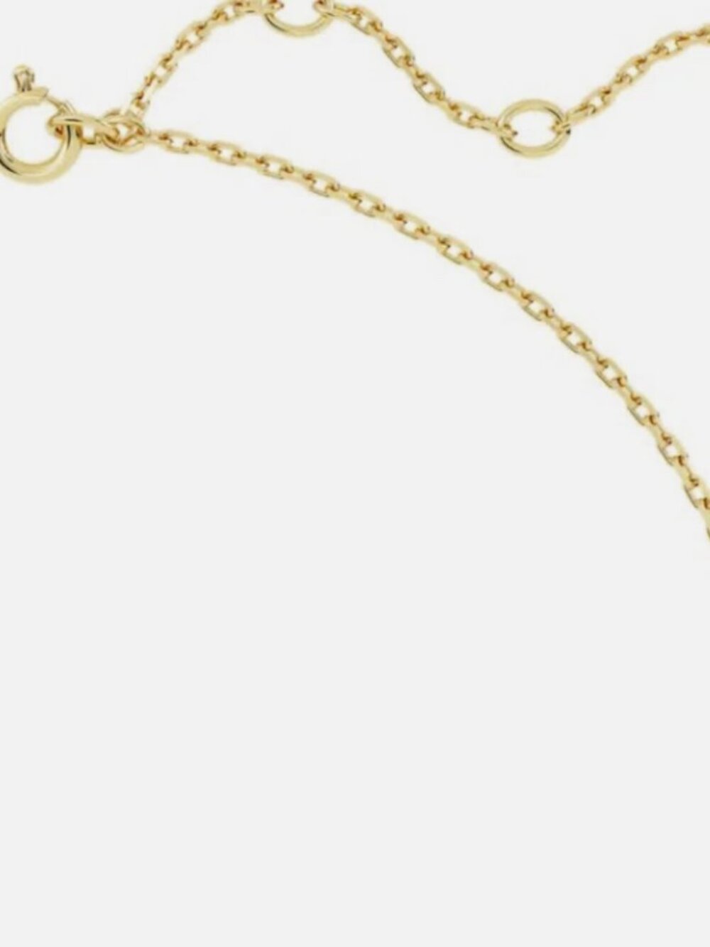 Swarovski Chroma Pendant Necklace Pear Cut Green Gold-tone Plated 5648751 - Picture 5 of 5
